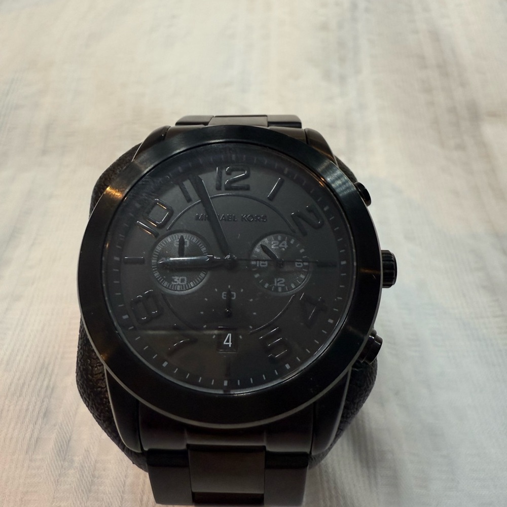 Michael Kors Black Chronograph Watch